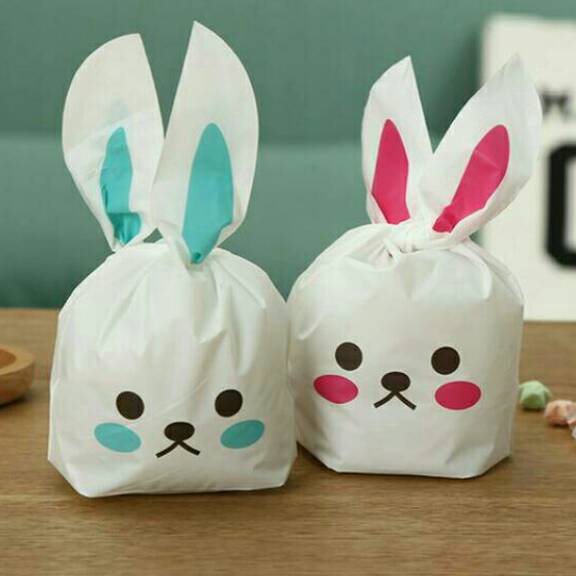 

Berikan Hadiah yang Dapat Diingat Seumur Hidup RABBIT PLASTIC BAGS PLASTIK PEMBUNGKUS SOUVENIRSNACK 2cm x 33cm