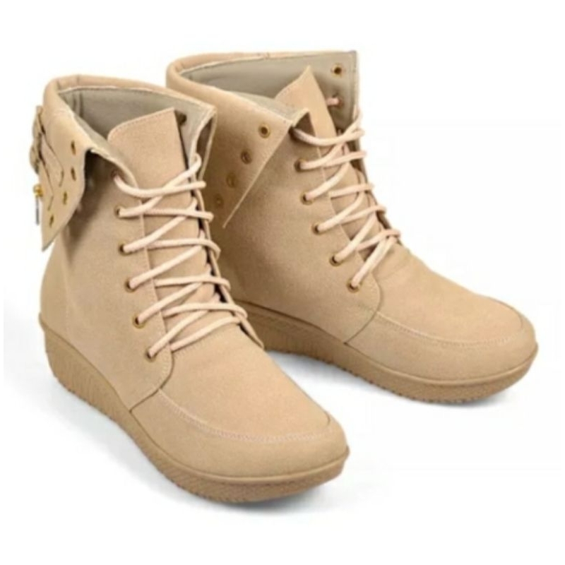 ANKLE BOOT MILENIAL SEPATU WANITA KOREA HAND MADE MASA KINI / SEPATU BOOT  TERKINI