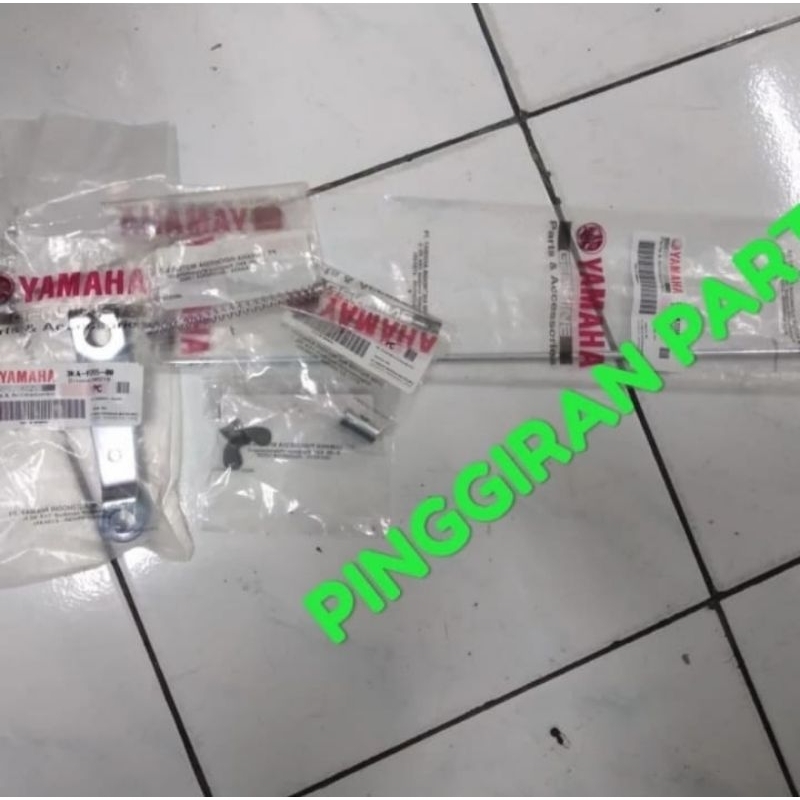 tiang stik kawat rem rx king komplit original