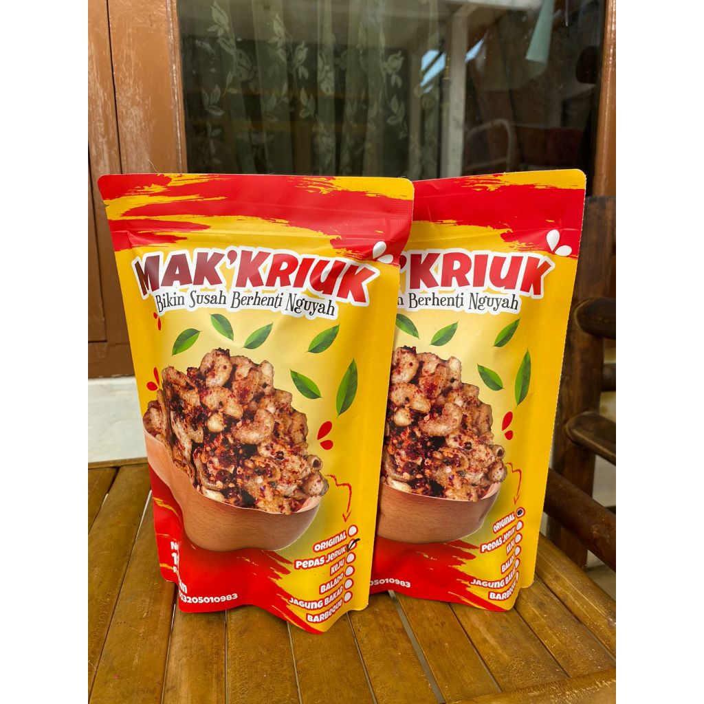 

1/2 kg Makaroni Pedas Daun Jeruk