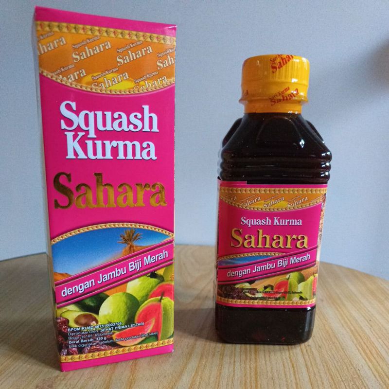 

SARI KURMA SAHARA PLUS JAMBU BIJI MERAH (330GR)