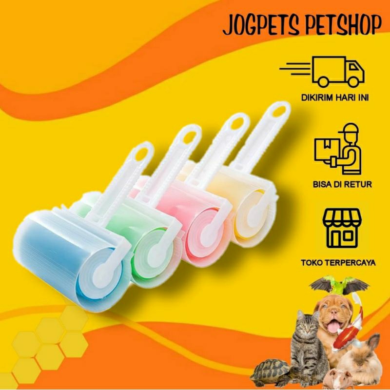 ROLL Pembersih Bulu (kucing, anjing, DLL), pembersih baju dari bulu, rambut dll