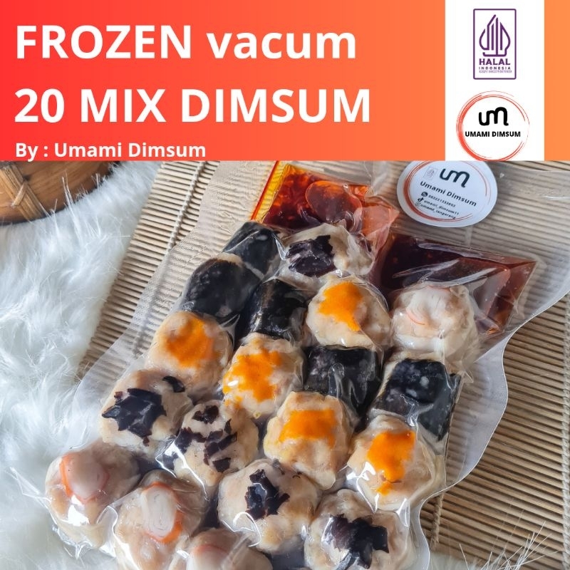 

20 Dimsum Ayam Mix + Chili Oil