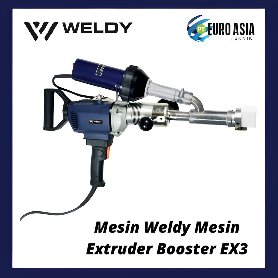 WELDY | Alat Las Plastik, Extruder, Booster EX2 (WG-145.589)