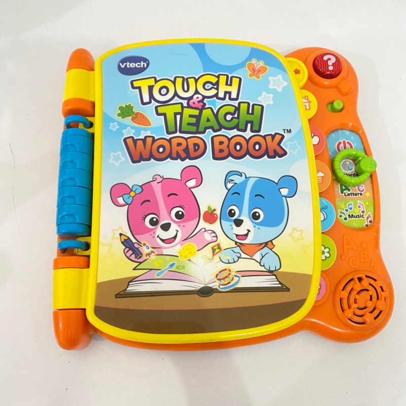 vtech touch and teach word book