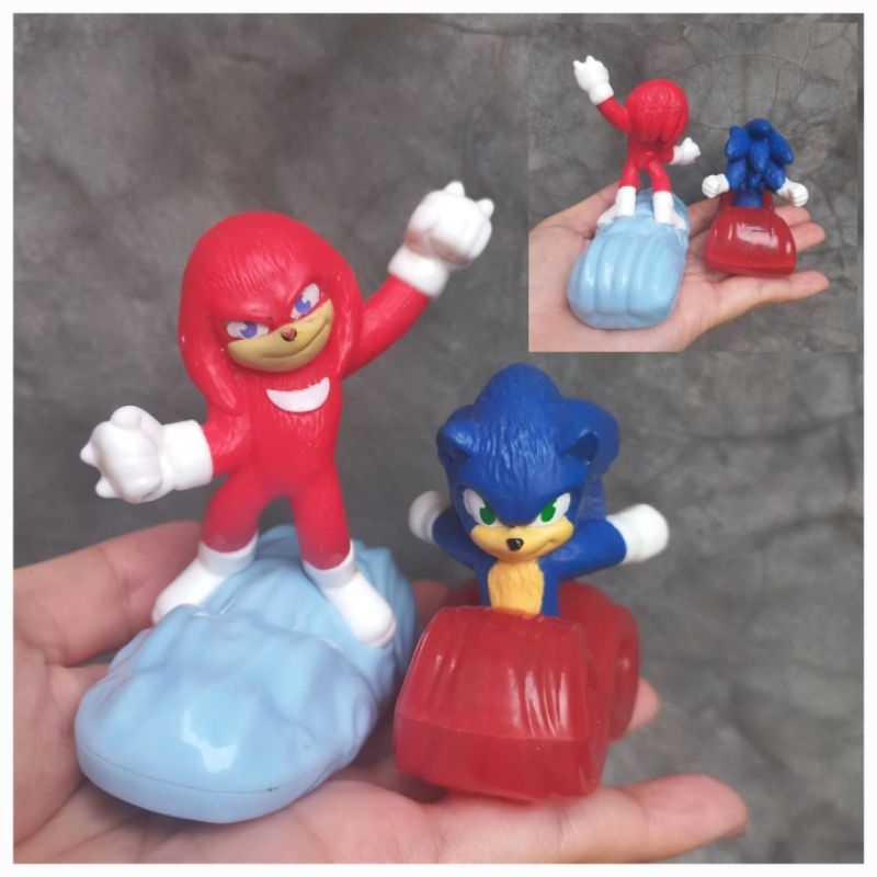 Figure set Ori McD Jakks + Lanche FELLIZ Sonic 2