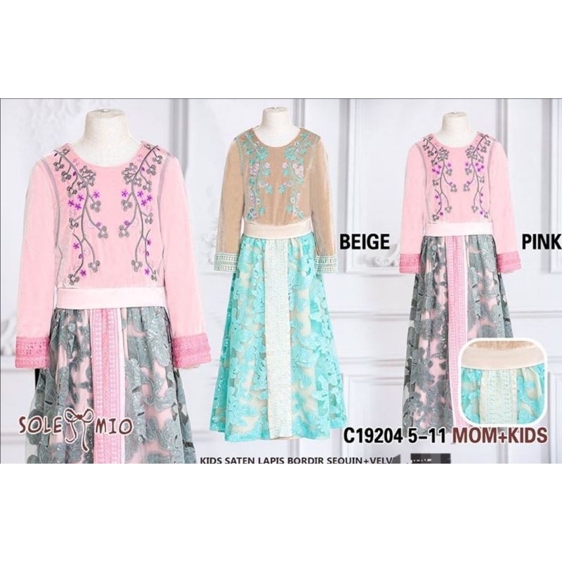 SALE Solemio Maxidress Kids C19204