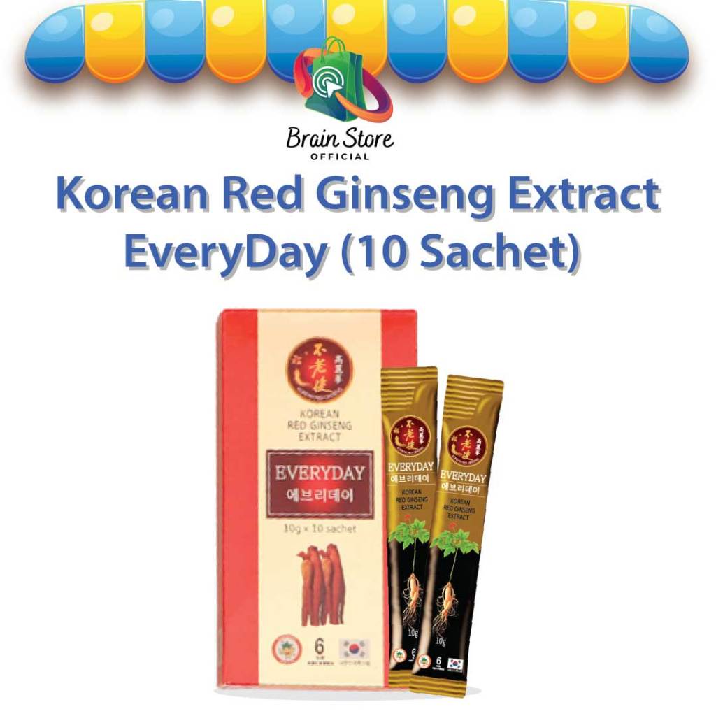 

Korean Red Ginseng EVERYDAY (10 Sachet)