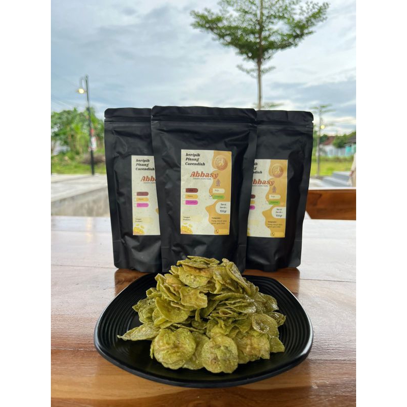 

KERIPIK PISANG CAVENDISH LUMER RASA GREENTEA KEMASAN 100GR