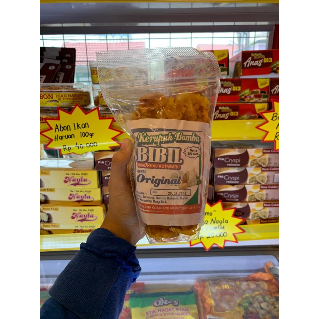 

BIBIL Kerupuk Bumbu Ori & Jeruk Purut