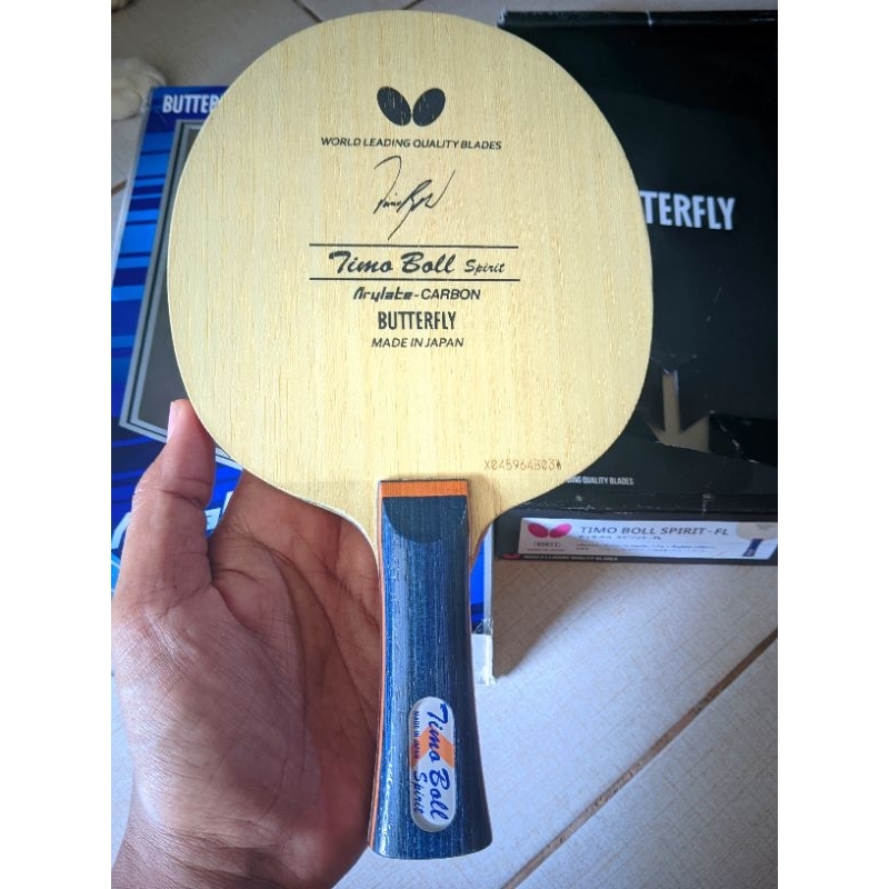 Butterfly Timo Boll Spirit bekas seperti baru