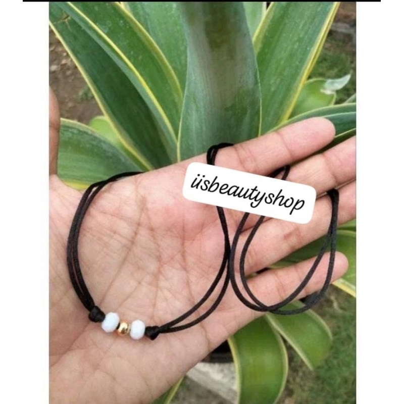 Kalung Tali Variasi emas 0,1gram semar jawa