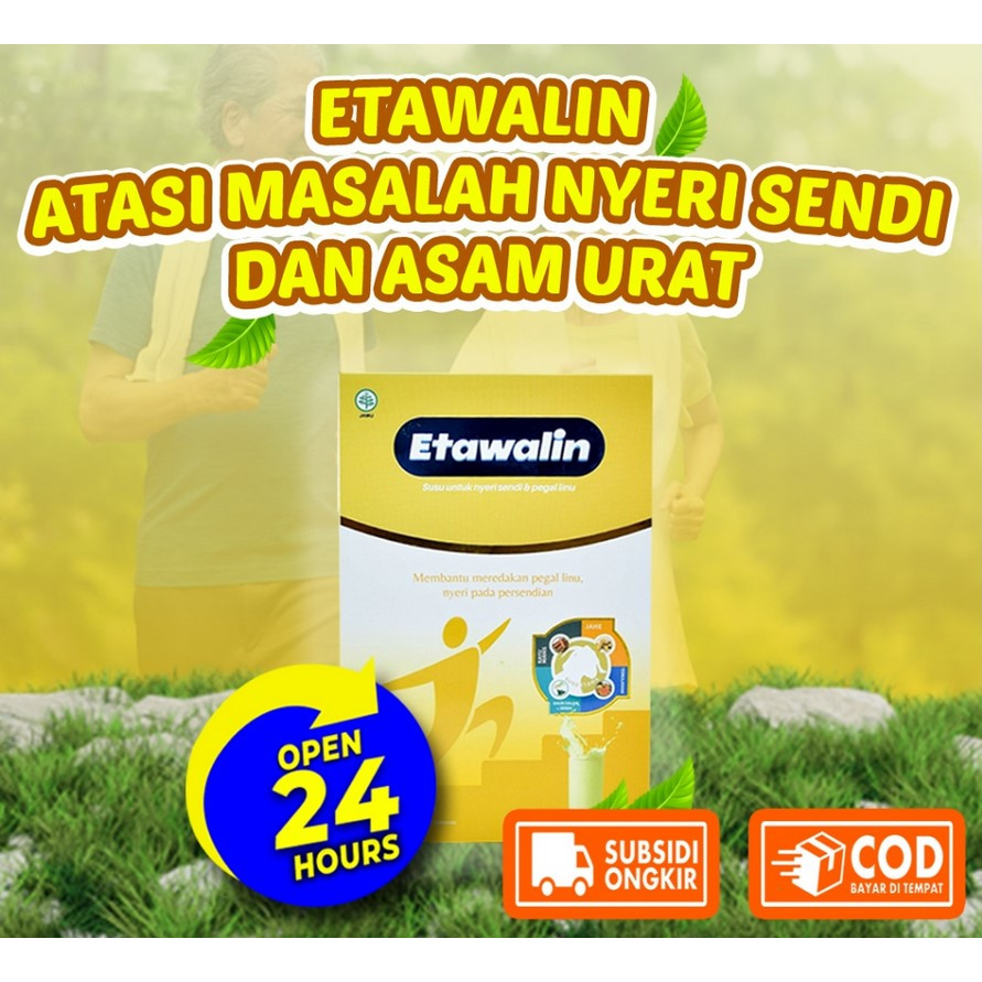 

Etawalin Susu Kambing Etawa Original 1 Box - Susu Solusi Masalah Nyeri Sendi dan Tulang