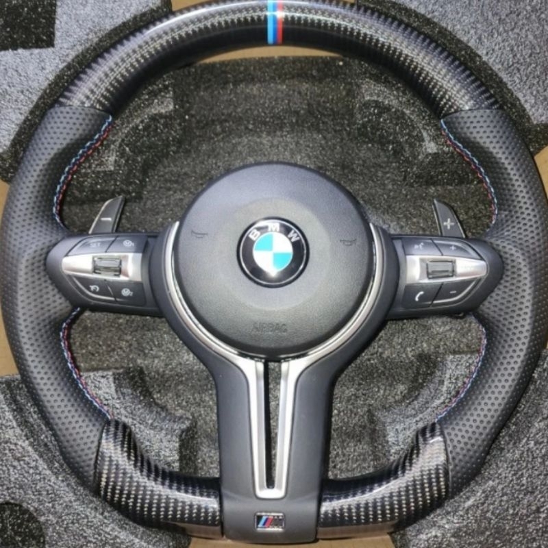 Steering Wheel BMW M Sport Carbon Kevlar F10 F30 F32 F35 F15 Stir BMW M Sport