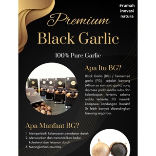 

Korzaln Black Garlic / Bawang Hitam (200 G)