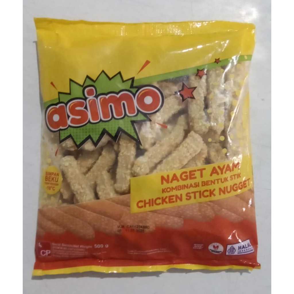 

ASIMO NAGET AYAM STIK 500