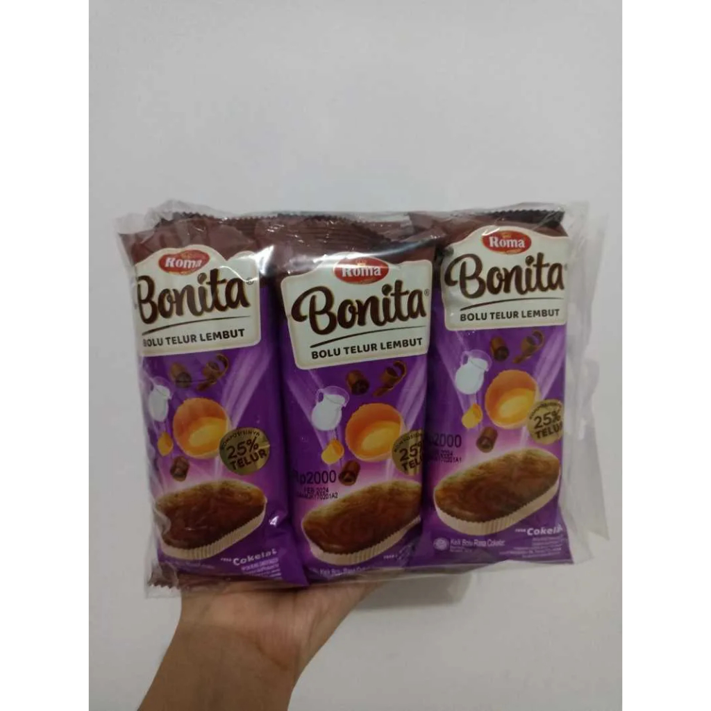 

Roti bolu bonita coklat