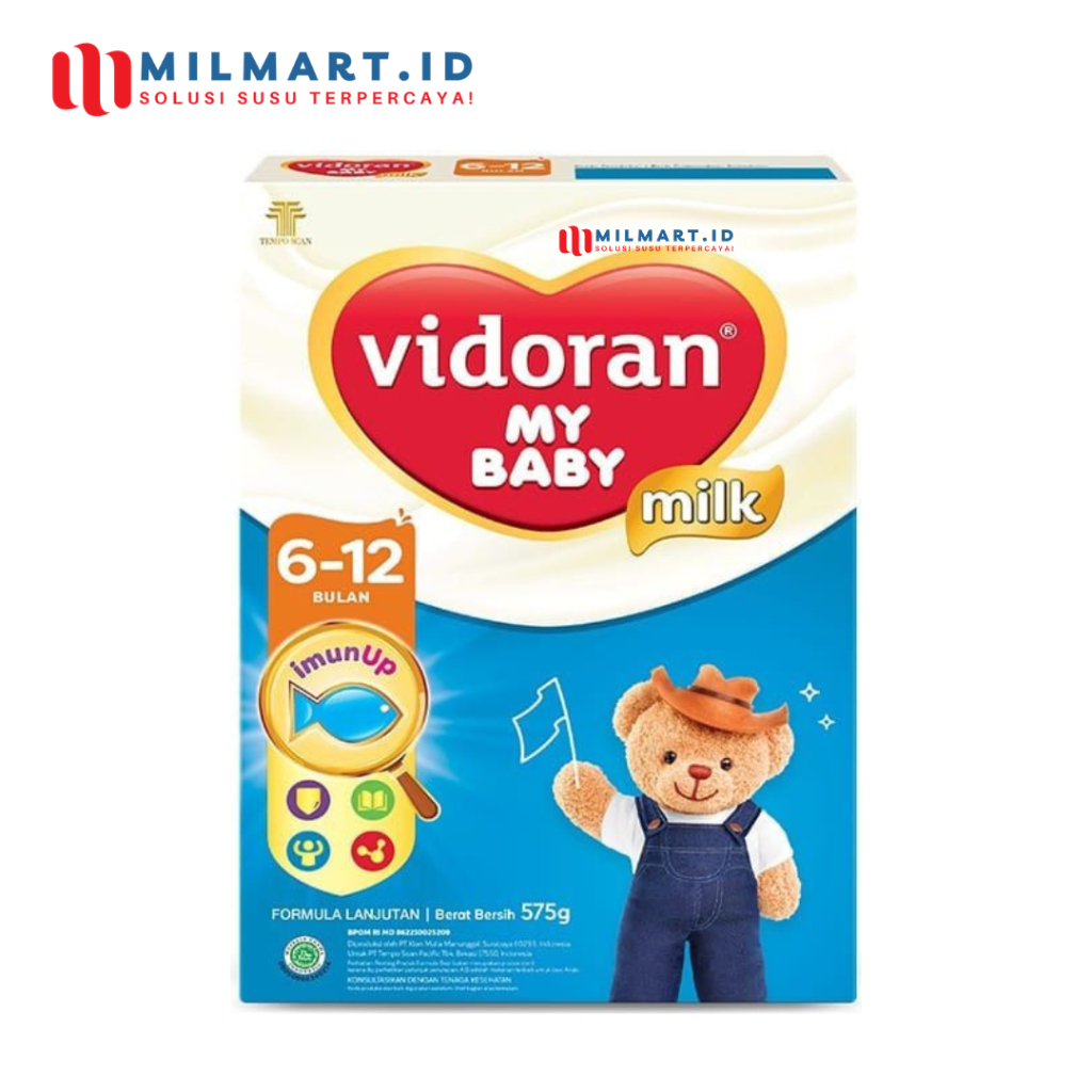 VIDORAN MY BABYNUTRIPLEX SUSU FORMULA 6 - 12 BULAN 575 G SUSU BAYI