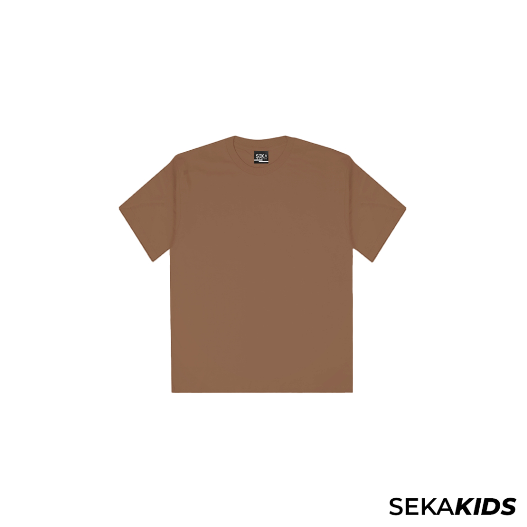 Seka Basics - Kaos Anak Almond Brown