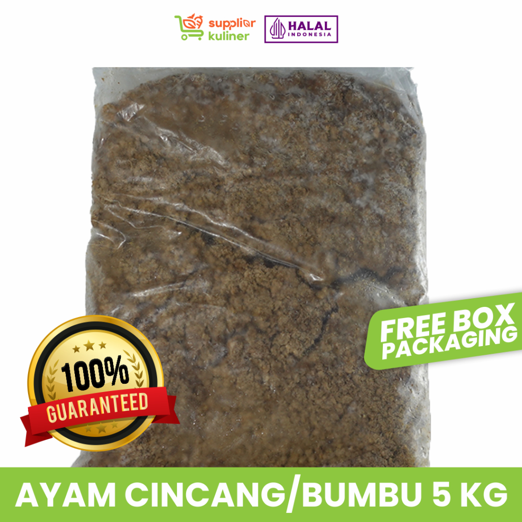 

AYAM CINCANG ( AYAM GILING BUMBU ) 5KG