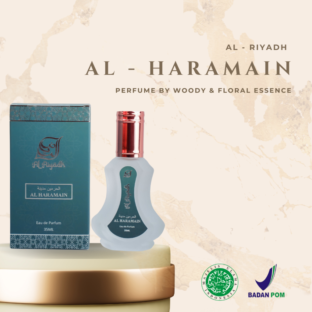 Parfum Al Riyadh Al Haramain | Al Haramain | Parfum Arabian | Parfum EDP | Parfum Tahan Lama | 35 ML