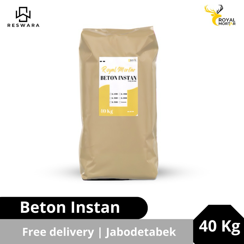 Semen Instan | Beton Instan | K250-K500 Royal Mortar