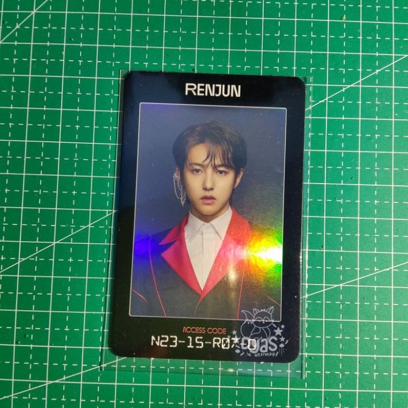 photocard renjun nct access card resonance