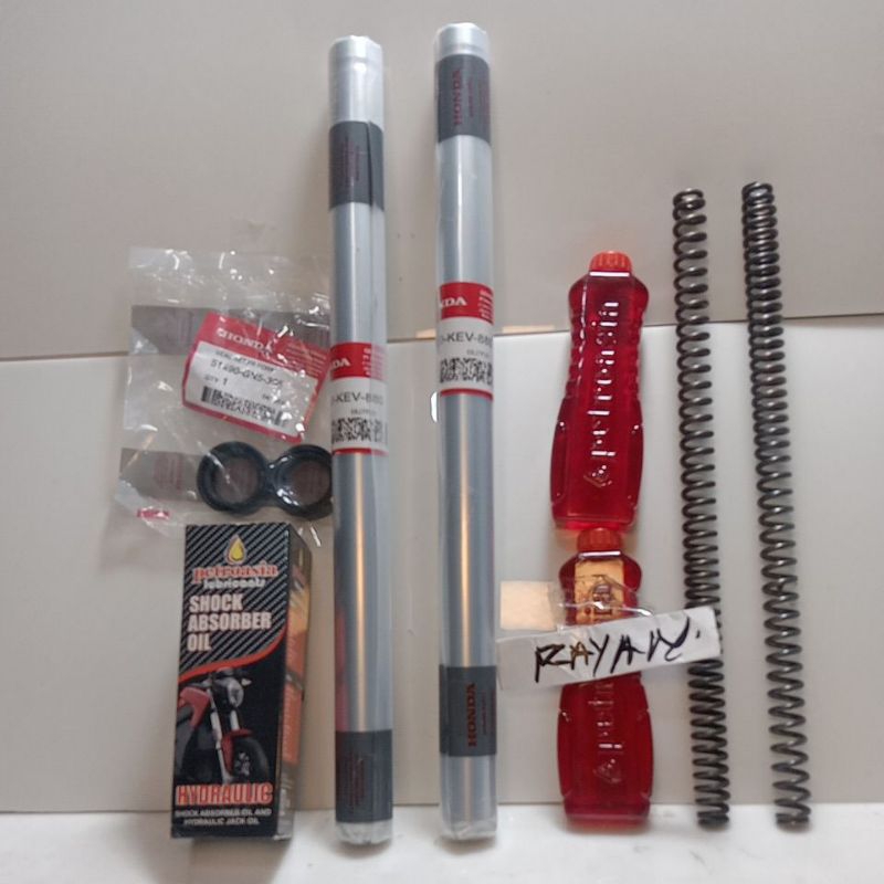 sok depan KEV Supra fit lama Supra fit new Supra x lama per+sil+oli+sok