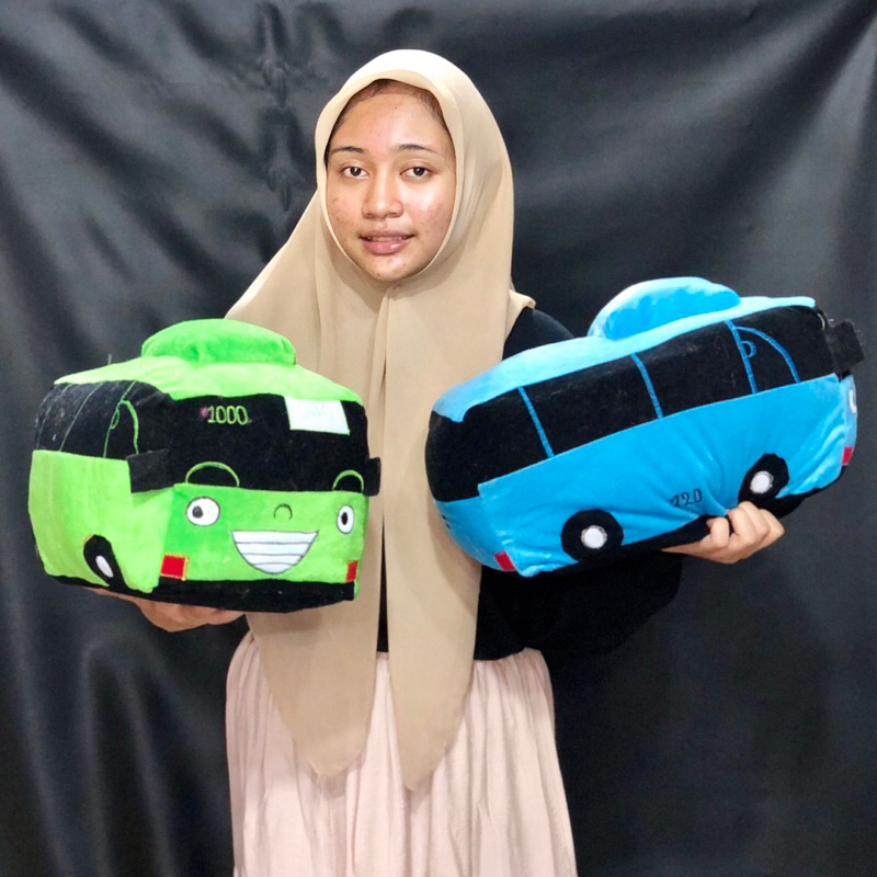 Boneka mobil Tayo Little Bus xl lucu Tayo Besar JUMBO Boneka mobilan bus kurnia kado