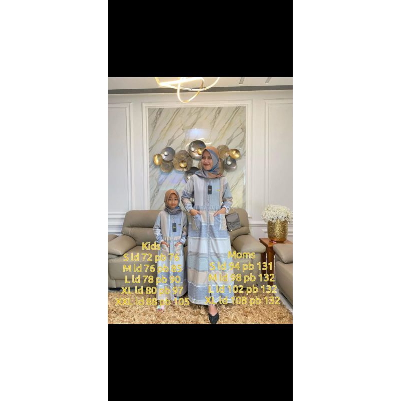 Gamis DnP Anak Motif