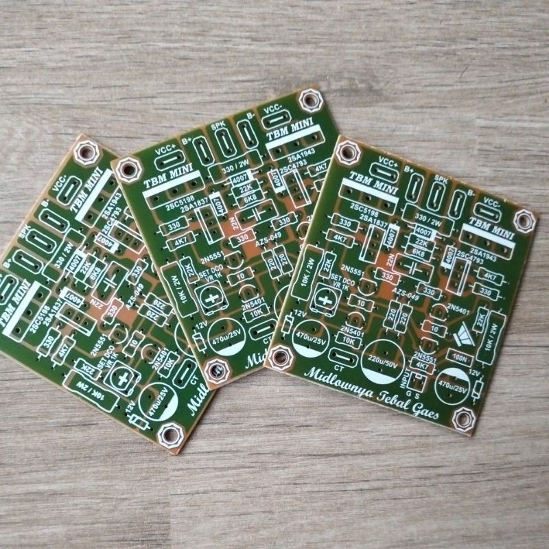 PCB driver power TBM MINI middle high