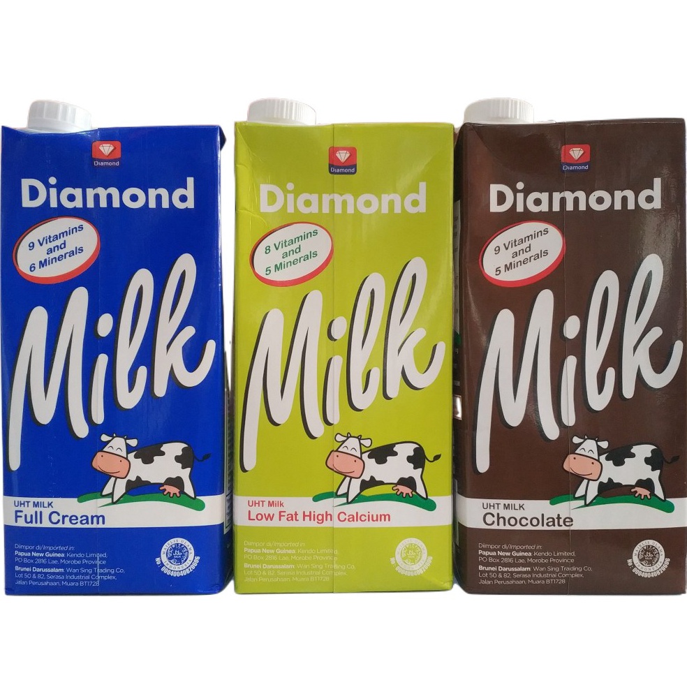 

New event Susu Diamond UHT 1 Liter Diamond Milk Full Cream Cokelat