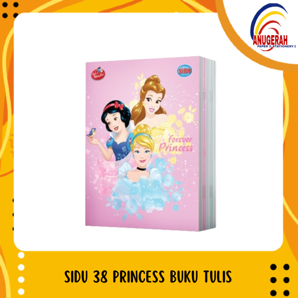 

SIDU 38 PRINCESS BUKU TULIS (PAK)