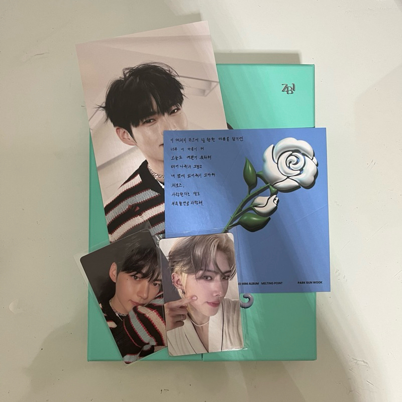 Zerobaseone Melting Point Album Sealed Fairy Tale Mystery Loyalty Yujin Matthew Hanbin Ricky Gunwook