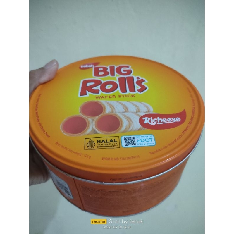 

nabati big roll / cemilan lebaran / parcel