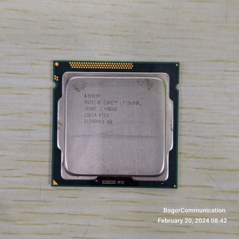 Processor Intel i7 2600K Sandy Bridge Socket 1155 i7 2600 K