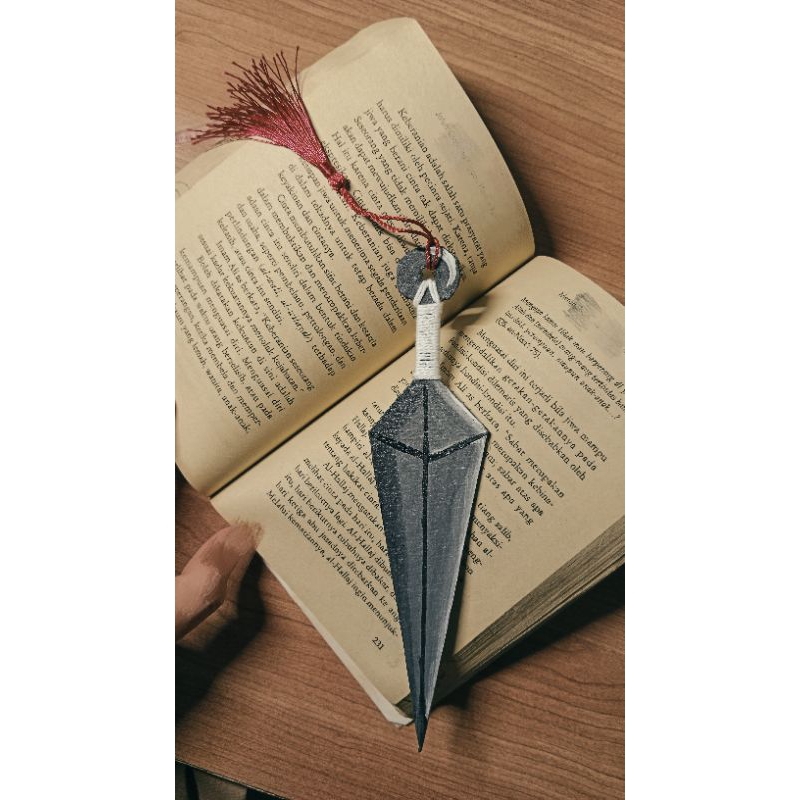 

Bookmark kunai handmade