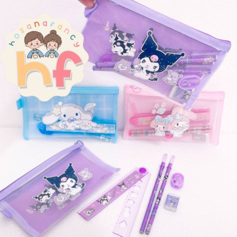 

Set Alat Tulis Sanrio Pouch --MC172