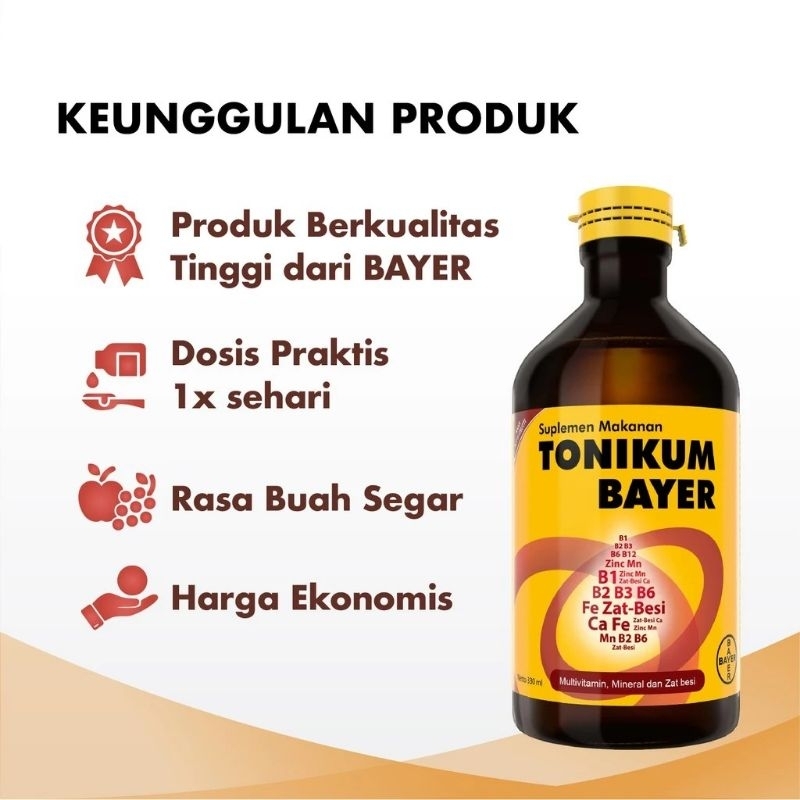 TONIKUM BAYER multivitamin