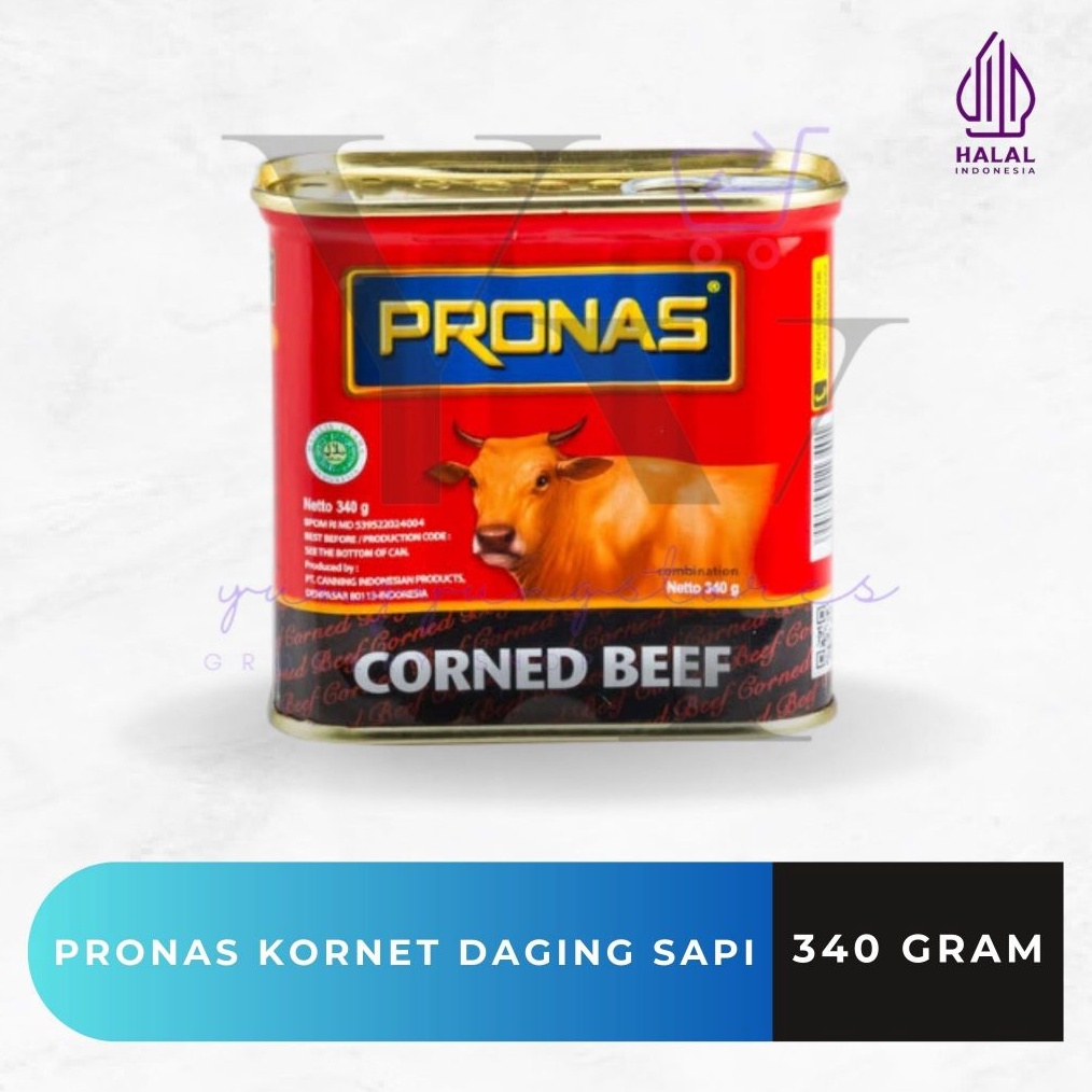 

TERBARU Pronas Corned Beef Kornet Daging Sapi 34 Gram