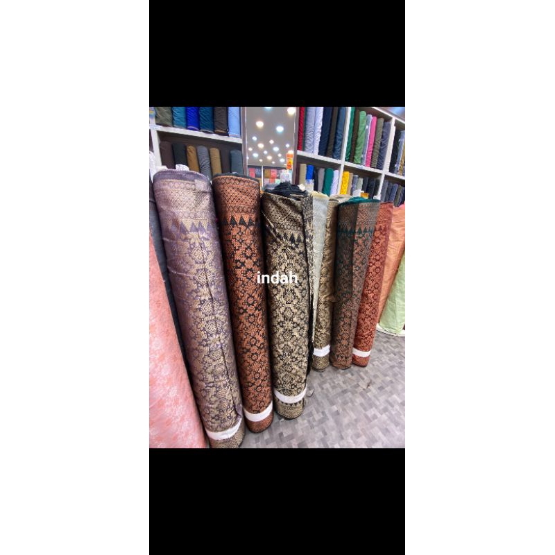 songket palembang/songket mesin/kain songket songket meteran/