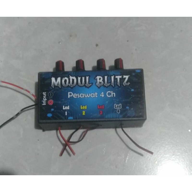 Modul blitz pesawat 4 chanel