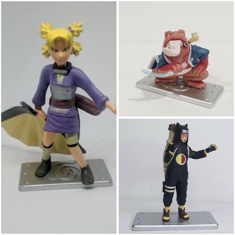 Mini Figure Naruto Shippuden Temari Kankuro Gamabunta Orochimaru - Action Figure Miniatur Cake Toppe