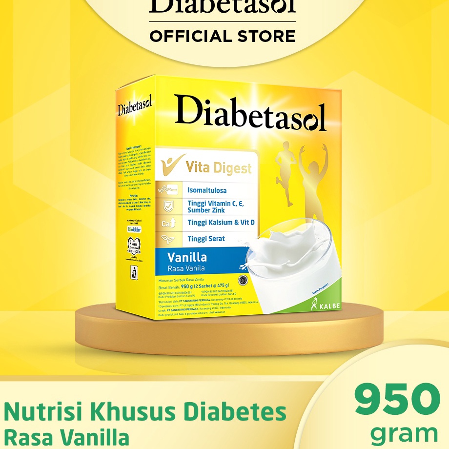 

COD Diabetasol Jumbo Vanilla 95g