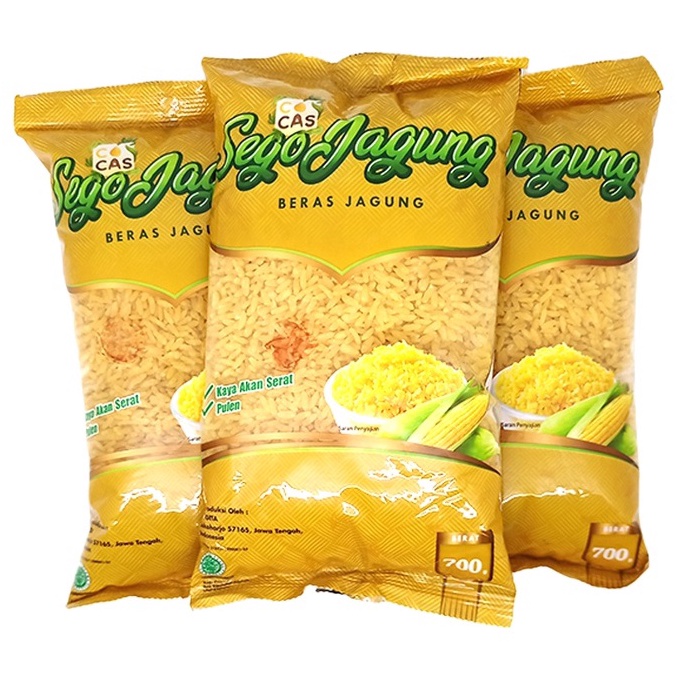 

DiSkon Sego Jagung 7gr Rendah Kalori Beras Jagung Alami