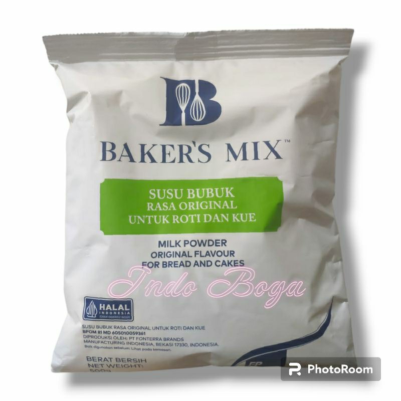 

baker's mix milk powder 500gr / bakers mix susu bubuk 500 gram