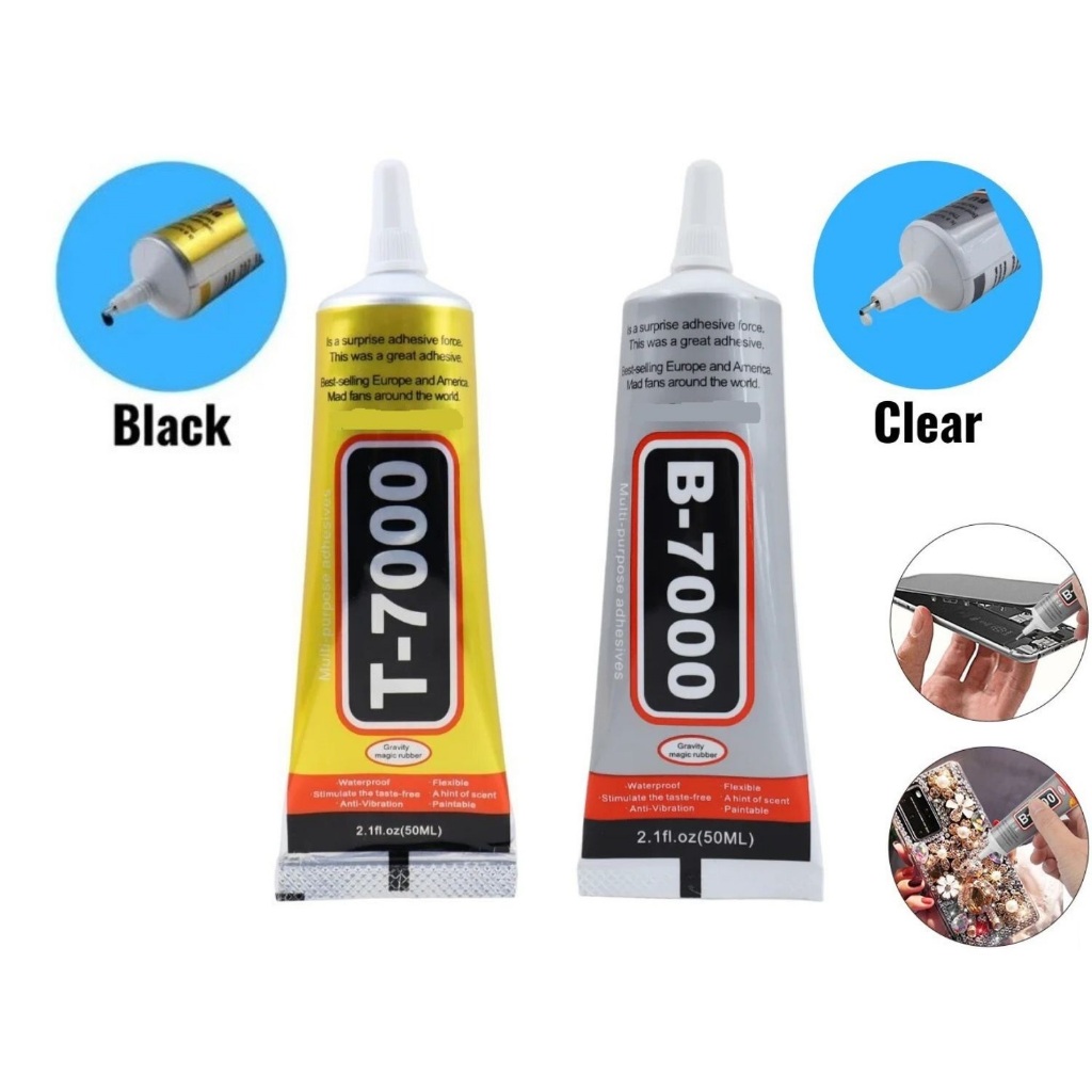 

LEM LCD HP TOUCHSCREEN 50ML BENING HITAM B-7000 T-7000 / LEM SERBAGUNA