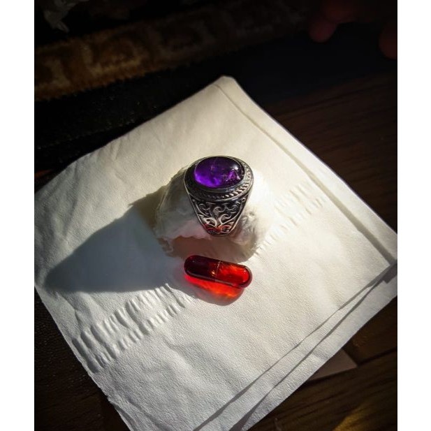 Kecubung - Cincin Pria ( Ring Platinum Ukuran 6 7 8 9 10 11 )
