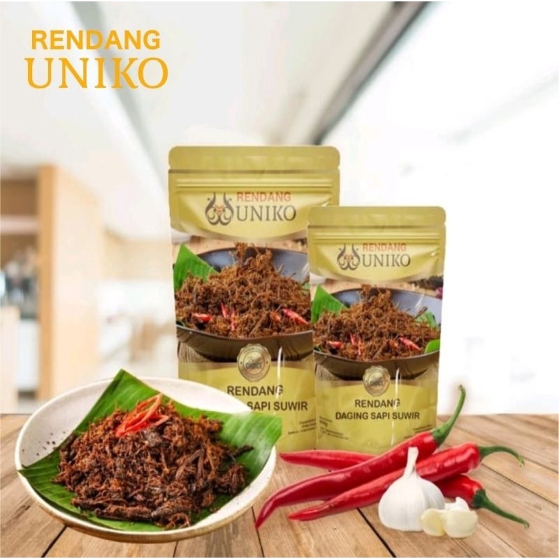 

1212 FLASH SALE Rendang Daging Sapi Suwir Asli Padang Kemasan Ekonomis 125gram buruan