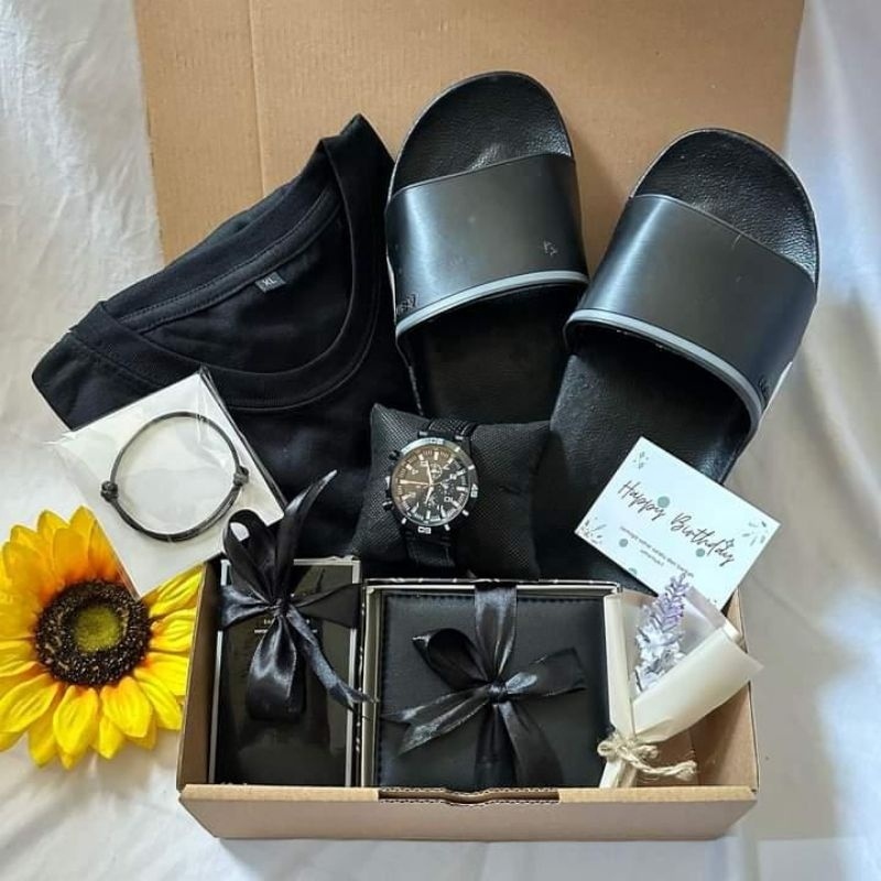 

1212 MALL Giftboxhampers kado cowok black edition murah lengkap kado ultah kado anniversary kado wisuda Ulang tahun Ulang tahun
